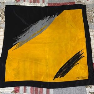 CJ Chang Joh silk scarf  20” square